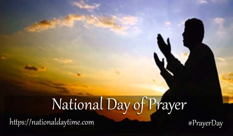 National Day of Prayer 2021 - Thursday, May 6 [National Prayer Day]
