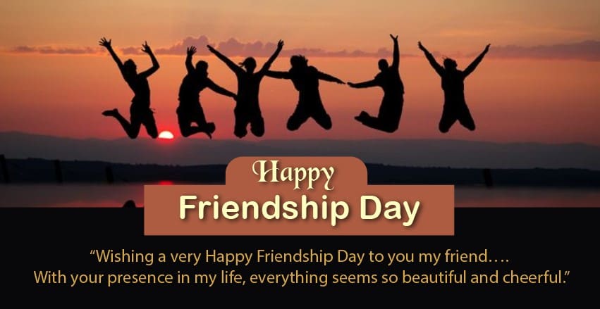 Happy National Friendship Day