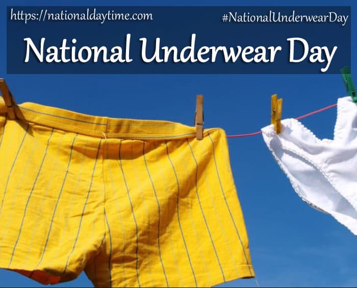 National Underwear Day 2023