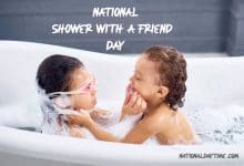 National Shower with a Friend Day 2022