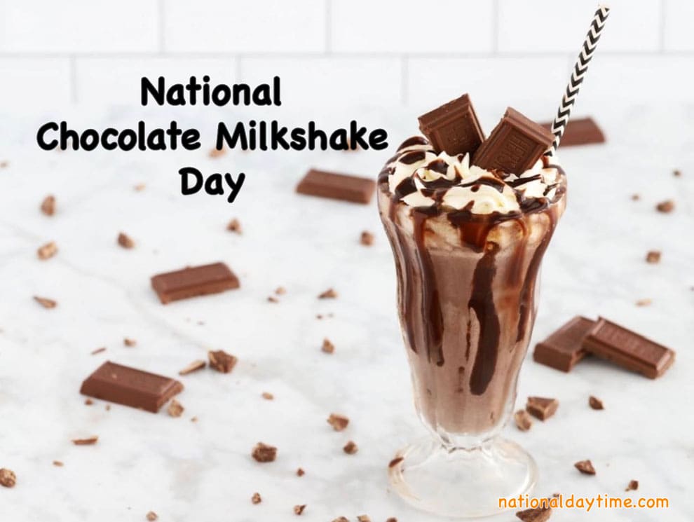 National Chocolate Milkshake Day 2023