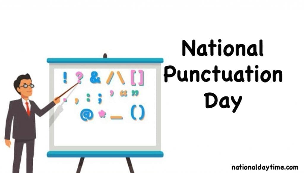 National Punctuation Day 2023